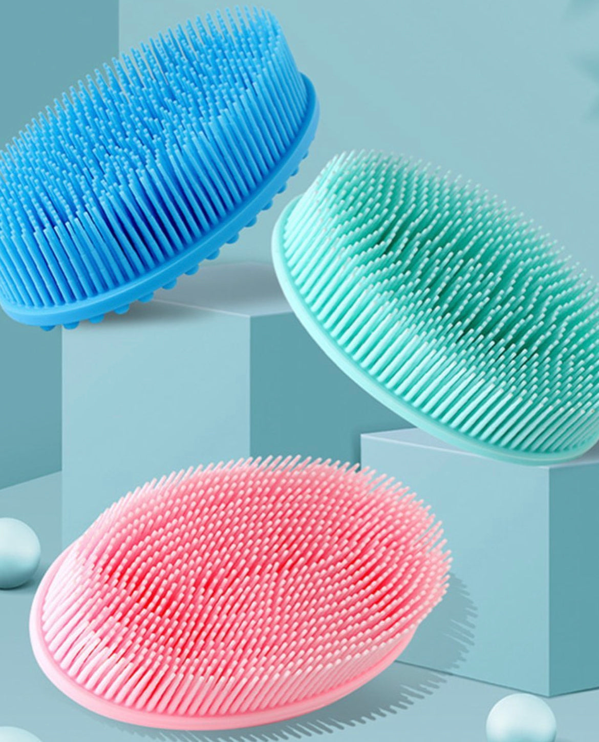 Silicone Body Scrubber – Shower Blooms LLC