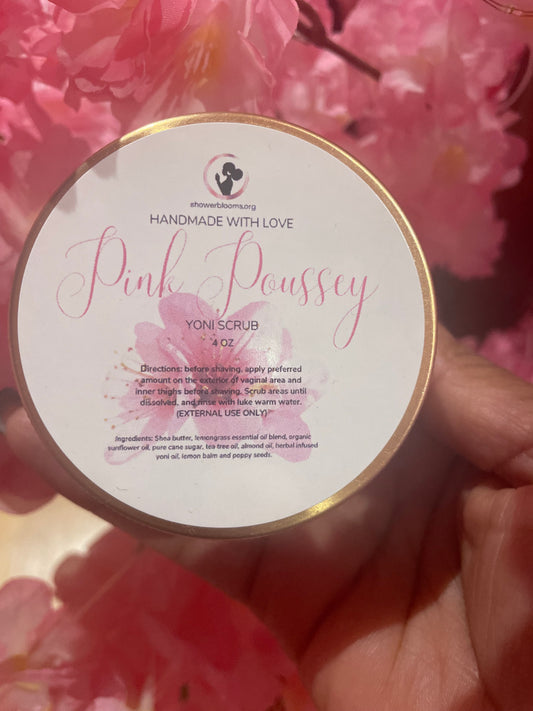 Pink Poussey Yoni Scrub
